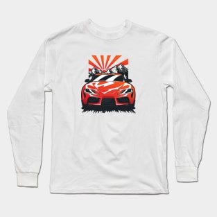 Red Supra MKV MK5 JDM Long Sleeve T-Shirt